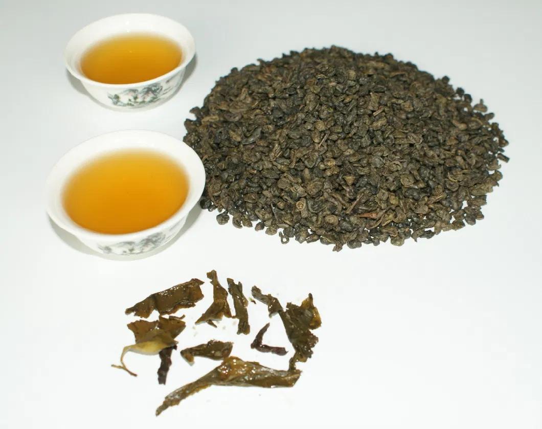 Healthy Chinese Green Tea Gunpowder Green Tea
