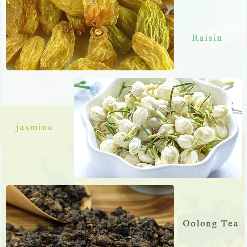 Hot Sale New Flavor Tea Grape Jasmine Oolong Tea