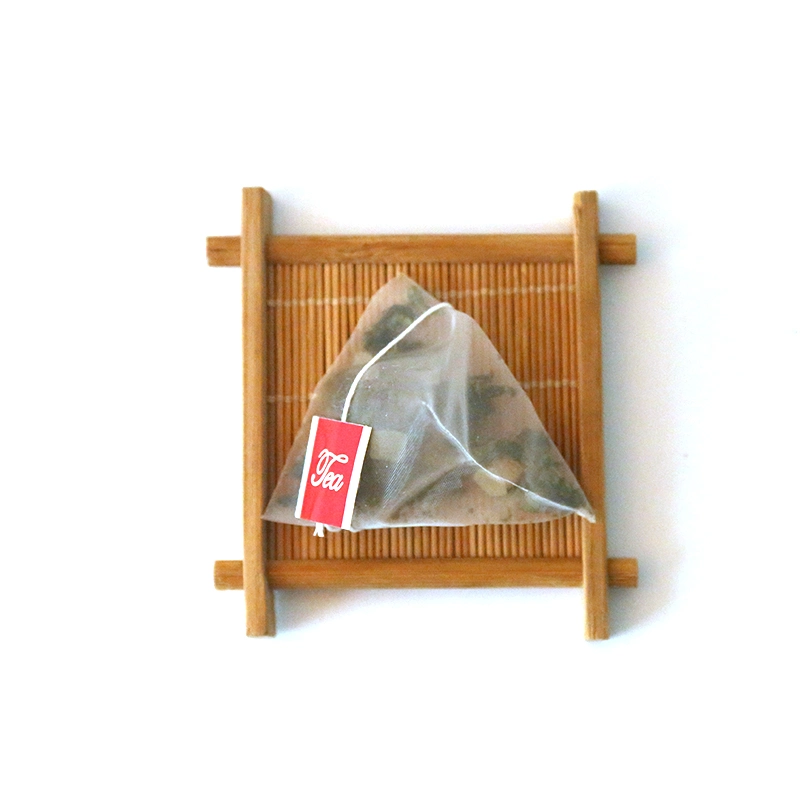 Chinese Flavored Tea Dried Fruit Peach Oolong Tea in Triangle Tea Bag