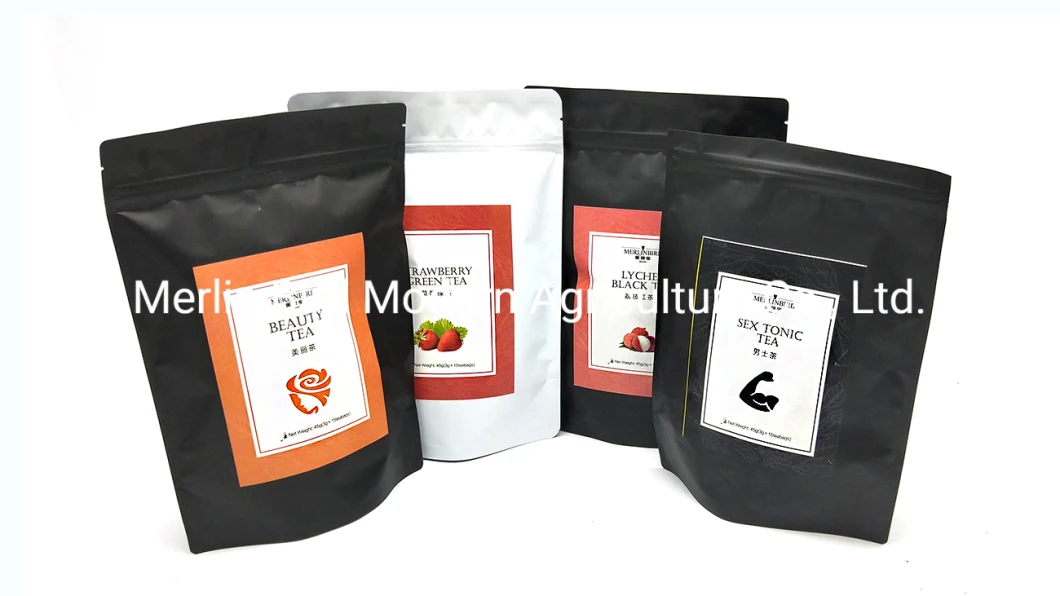 Customize Logo Peach Fruit Flavor Oolong Tea in Slimming Tea