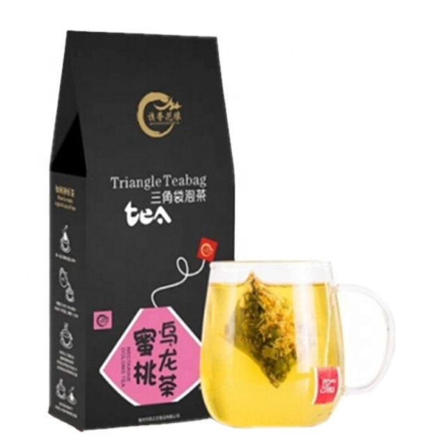 Private Label Organic Peach Oolong Detox Tea with Blend Fruity Flower