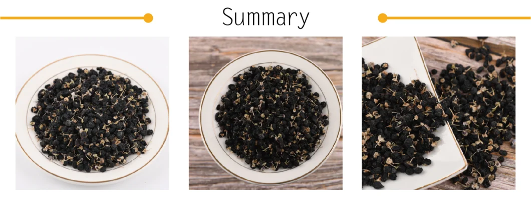 High Quality Fragrant Sweet Black Wolfberry Tea for Good Health