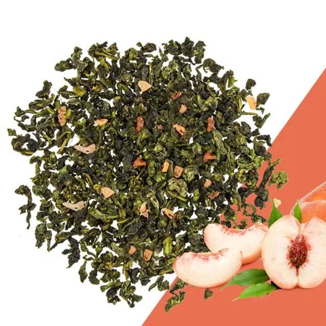 Private Label Organic Peach Oolong Detox Tea with Blend Fruity Flower