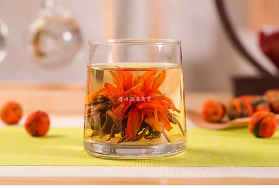High Quality Chinese Tea From Craft Flower Ball Chinese Tea Black Tea