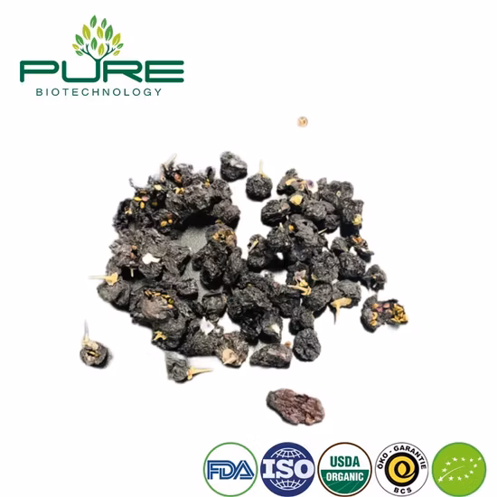 Chinese Natural Dried Fruit Wild Black Wolfberry Black Goji Berry Tea