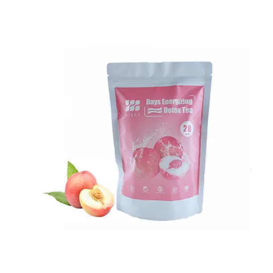 Private Label New Package Peach Oolong Canned Detox Tea Bags Blend Flavor Tea 