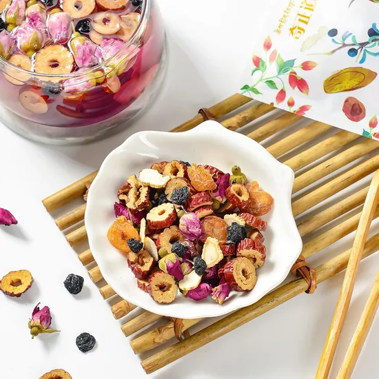Factory Stock Flower Mix Tea Dried Fruit Tea Chinese Herbal Tea Herbal Tea Cassia Seed Chrysanthemum Tea 