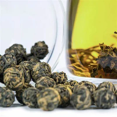 Best Selling Premium Organic Jasmine Tea Balls Bulk Processing Green Tea