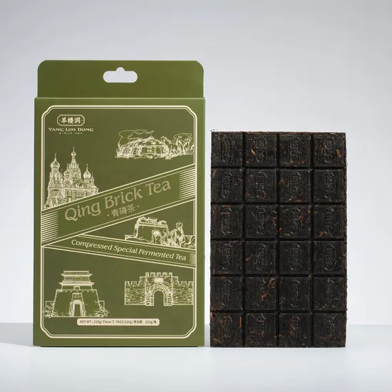 Black Tea Brick Chocolate Shape EU Standard 