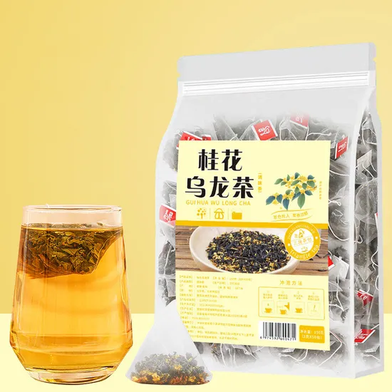 chinese flat belly detox tea diet tea weight loss Osmanthus Oolong Tea 