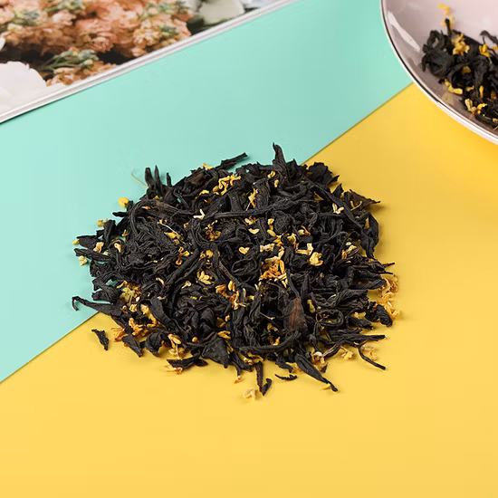 Custmized Osmanthus Fruit Tea Mixed with Flavor Oolong Flavor Tea OEM Triangle Tea Bag